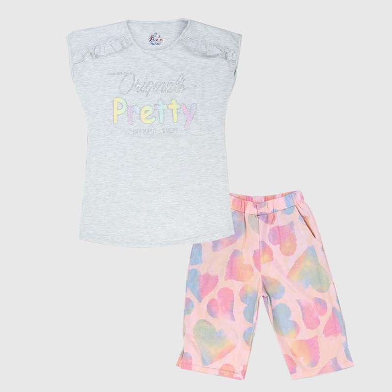 “Pretty” Sleeveless Pajama