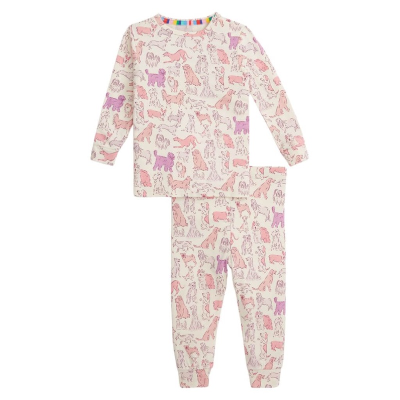 Right Fit Pajama Long Sleeve – It’s A Paw-ty Pink