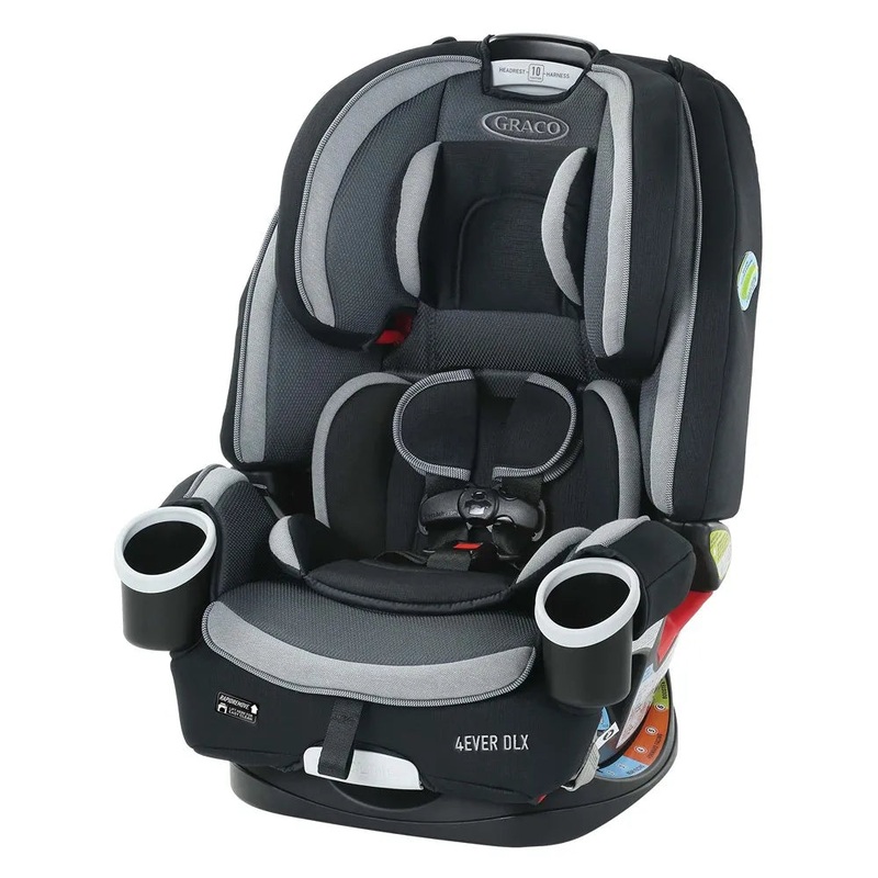4Ever DLX All-in-One Convertible Car Seat – Aurora (See Description)
