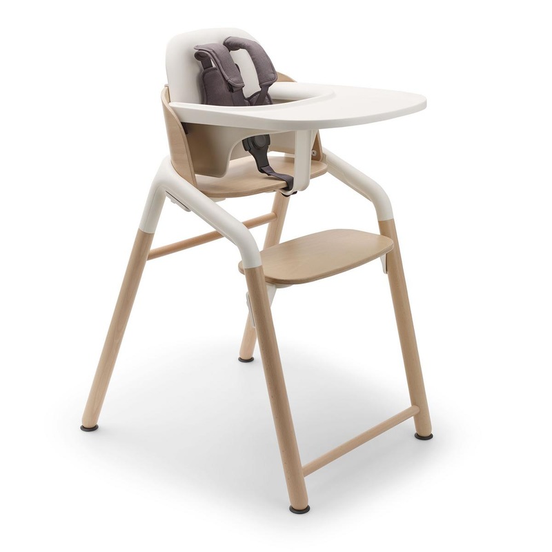 Bugaboo Giraffe Complete High Chair – Neutral Wood / White