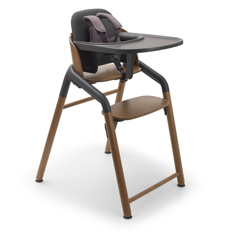 Bugaboo Giraffe Complete High Chair – Warm Wood / Grey