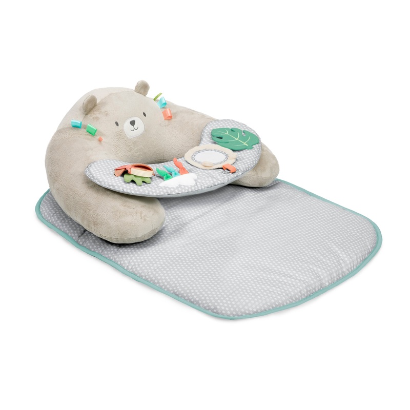 Ingenuity Cozy Prop 4-in-1 Sit Up & Prop Activity Mat – Nate