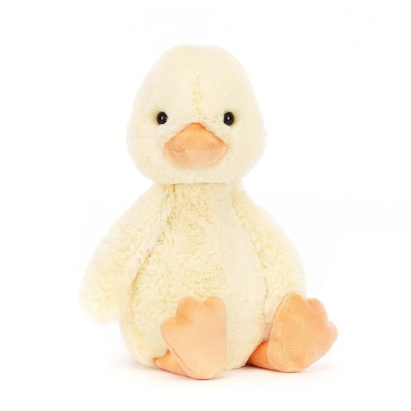 Jellycat Bashful Yellow Duckling, 7″