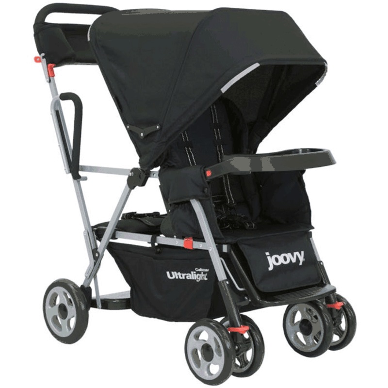 Joovy Caboose Ultralight Black with Parent Organizer