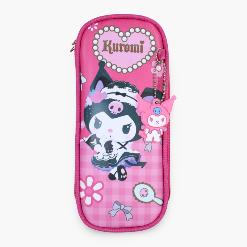 Kuromi Pencil Case  Fuchsia