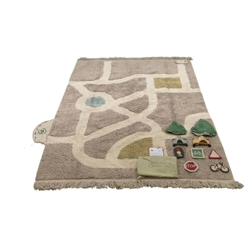 Lorena Canals Washable Play Rug Ecocity, 120×170 cm
