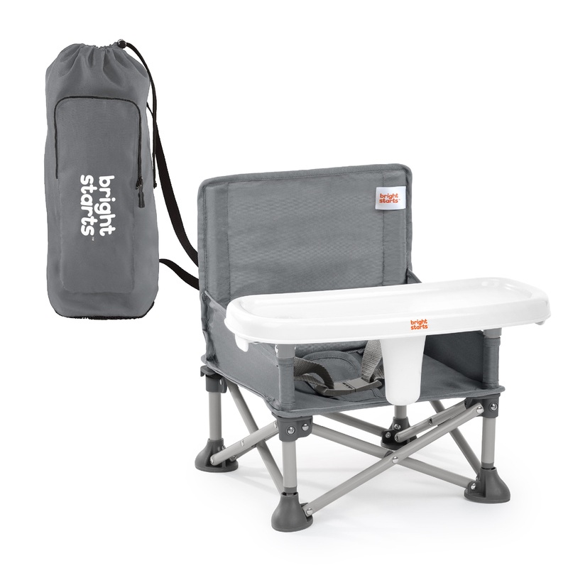 Pop N Sit Portable Booster Seat – Grey