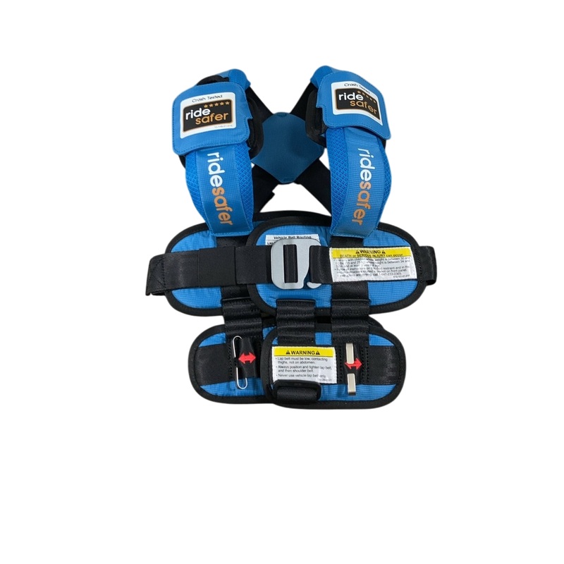 Ride Safer Travel Vest, Blue, Small