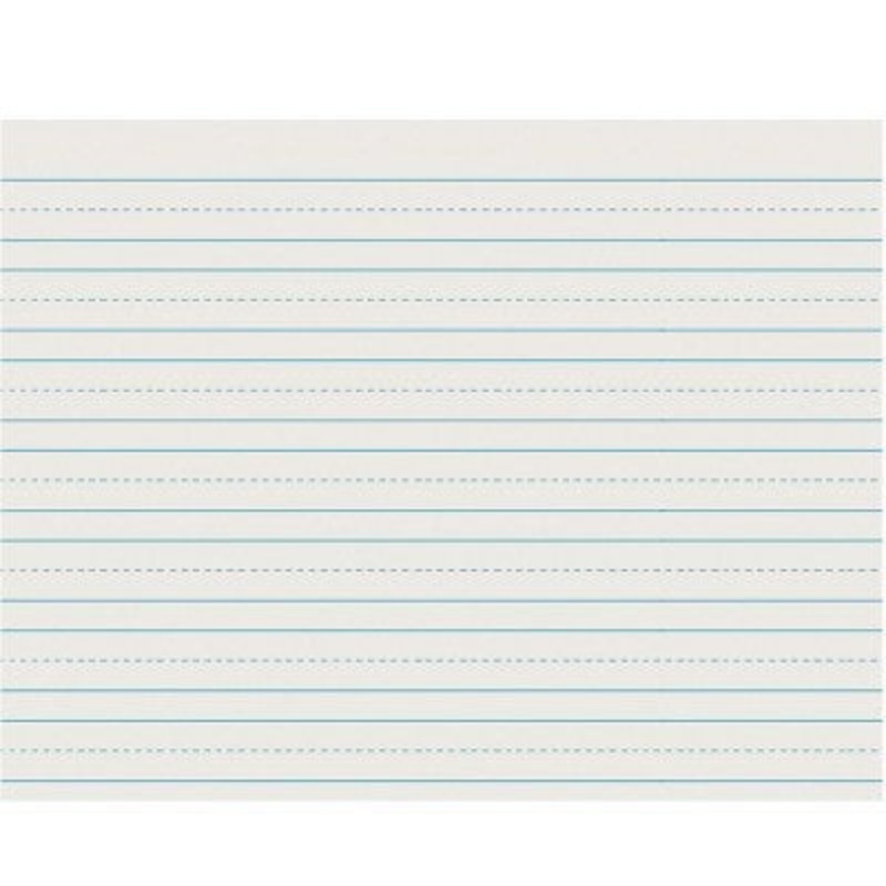 Skip-A-Line Ruled News – Grade 2