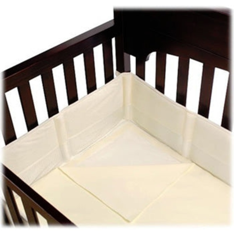 Summer Infant Breathe Easy Bumper & Sheet System – Ecru