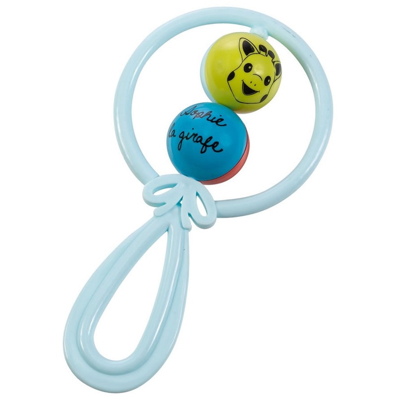Vulli Sophie la Giraffe 2-Ball Rattle (Colors Vary)