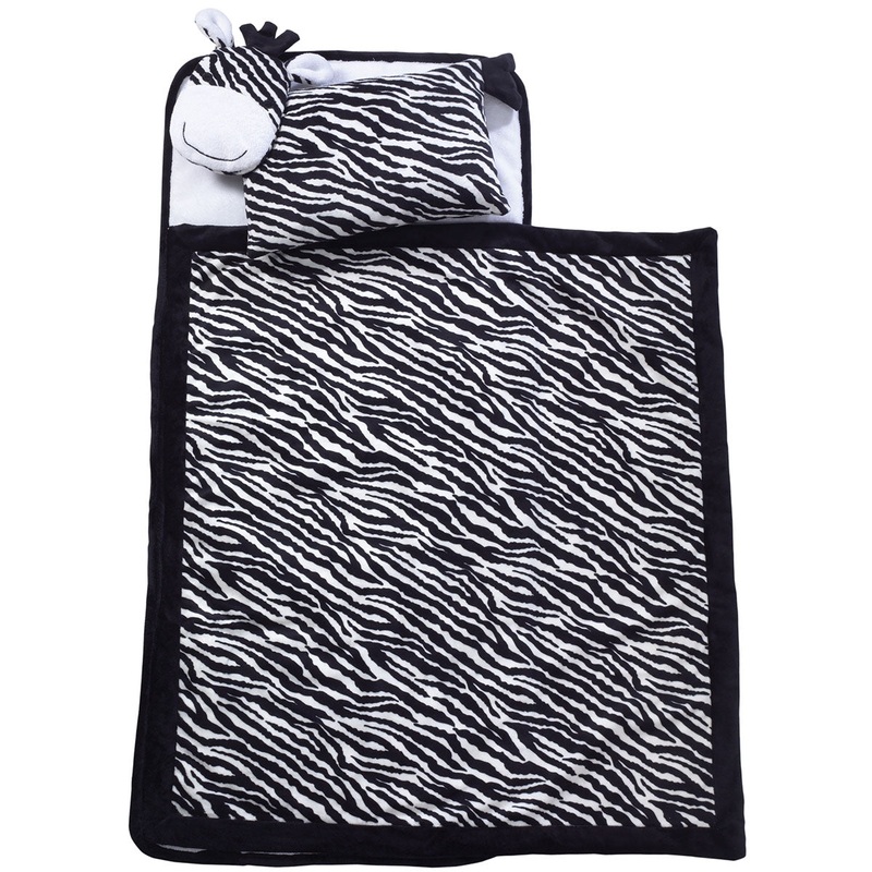 Lambs & Ivy Luxury Nap Mat – Zebra