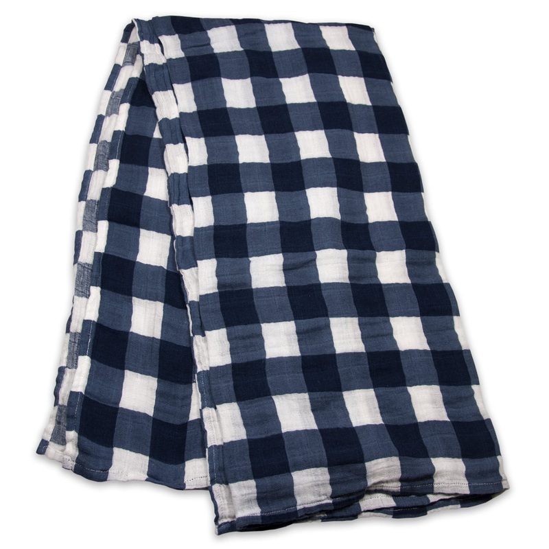 Little Unicorn Cotton Muslin Swaddle – Jack Plaid