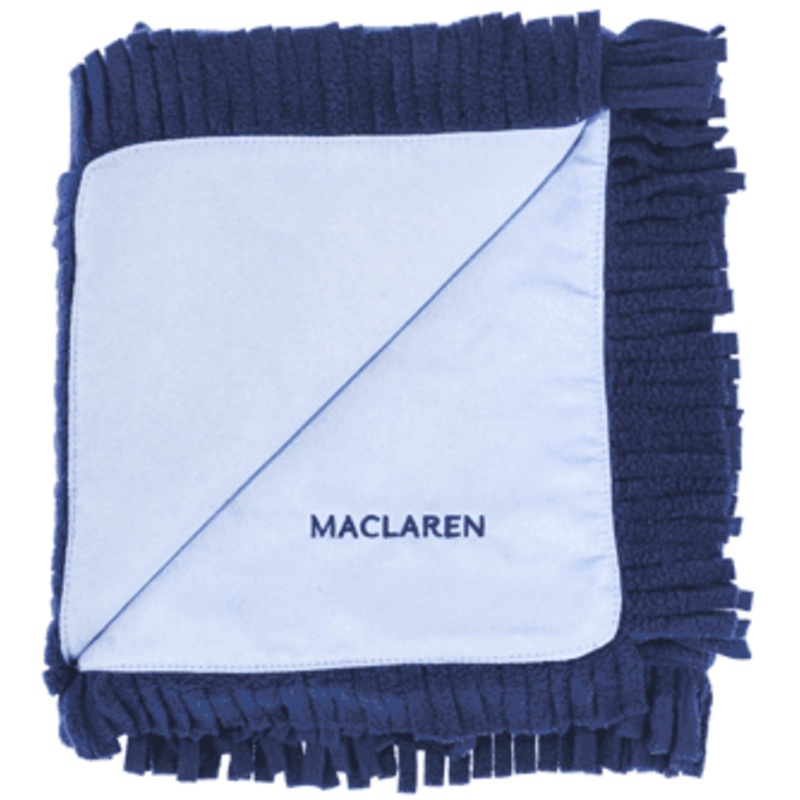 Maclaren Reversible Baby Blanket in Navy/ Soft Blue