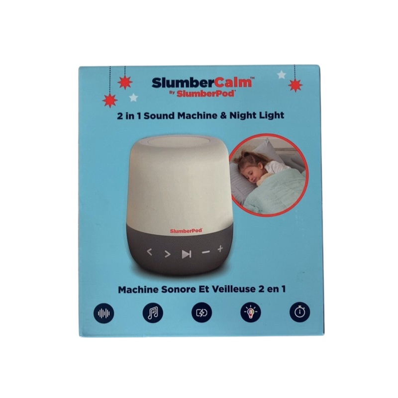 SlumberPod SlumberCalm 2 in 1 Sound Machine & Night Light