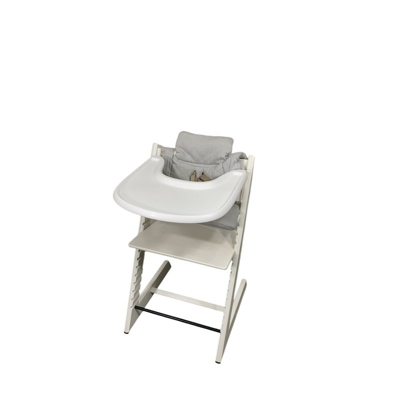 Stokke Tripp Trapp High Chair With Baby Set, 2, White