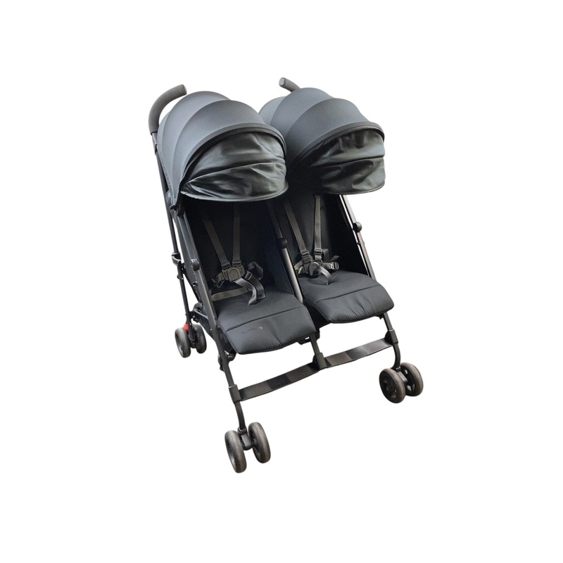 UPPAbaby G-Link V2 Double Stroller, 2022, Jake (Black)