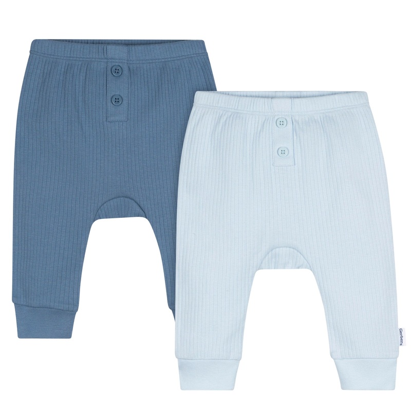 2-Pack Baby Boys Blue Pants