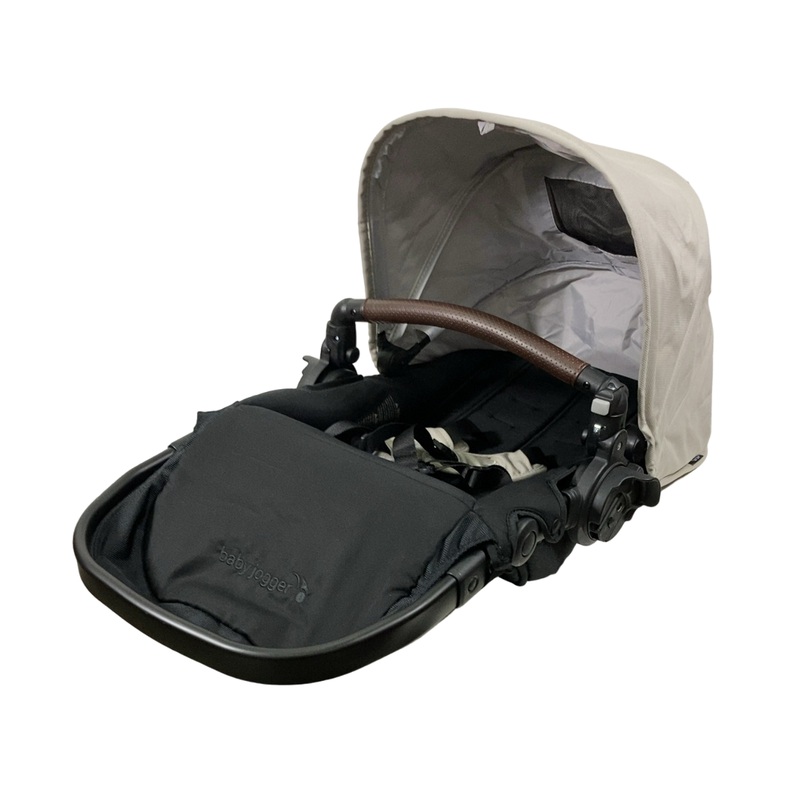 Baby Jogger City Select 2 Second Seat Kit, Eco Collection – Frosted Ivory