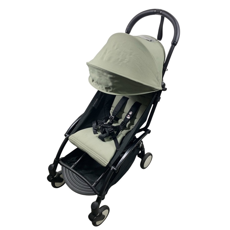 Babyzen YOYO2 Complete Stroller, 2022, Black with Olive