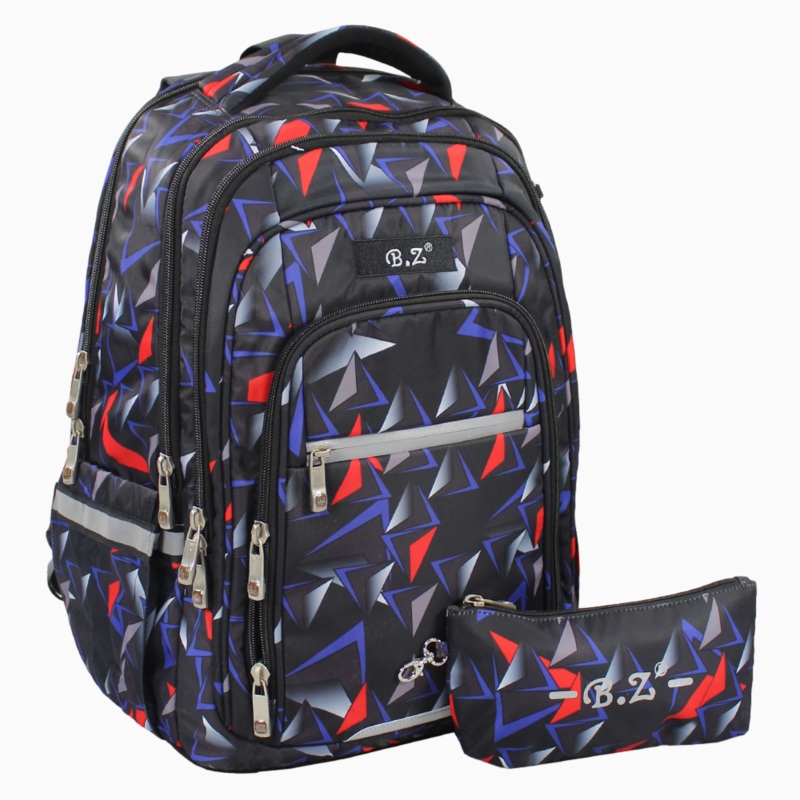Blakish School Set – 20 Inches (Backpack + Pencil Case)