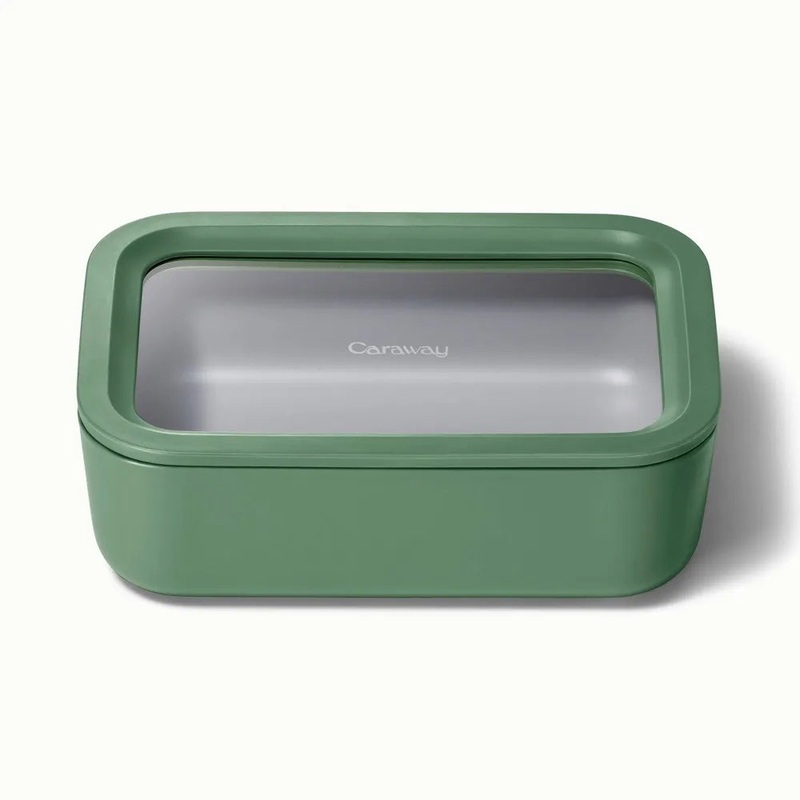 Caraway Home Medium Food Storage Container- Sage