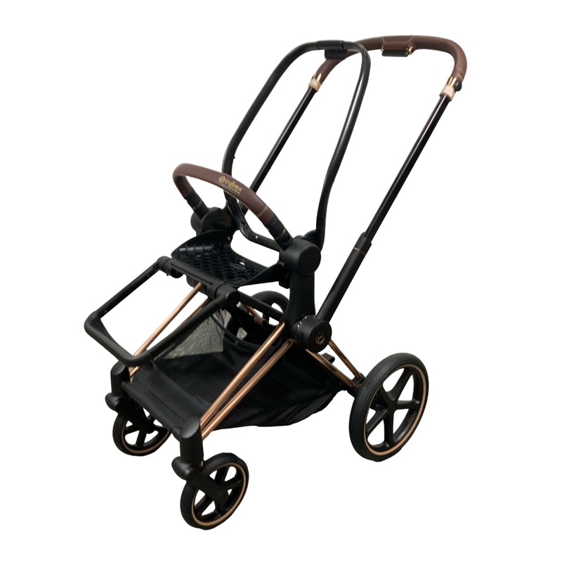 Cybex PRIAM Stroller Frame And Seat, 2019, Rose Gold