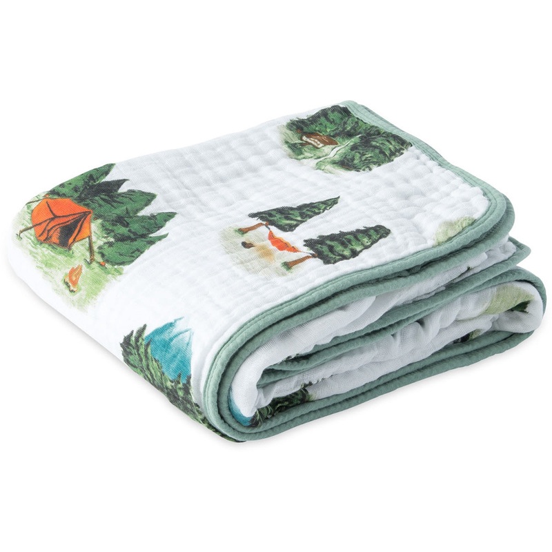 Little Unicorn Cotton Muslin Quilt – Happy Camper