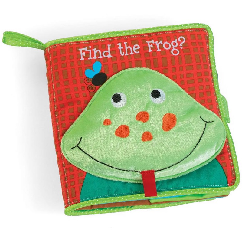 Manhattan Toy Find the Frog Soft Activity Book