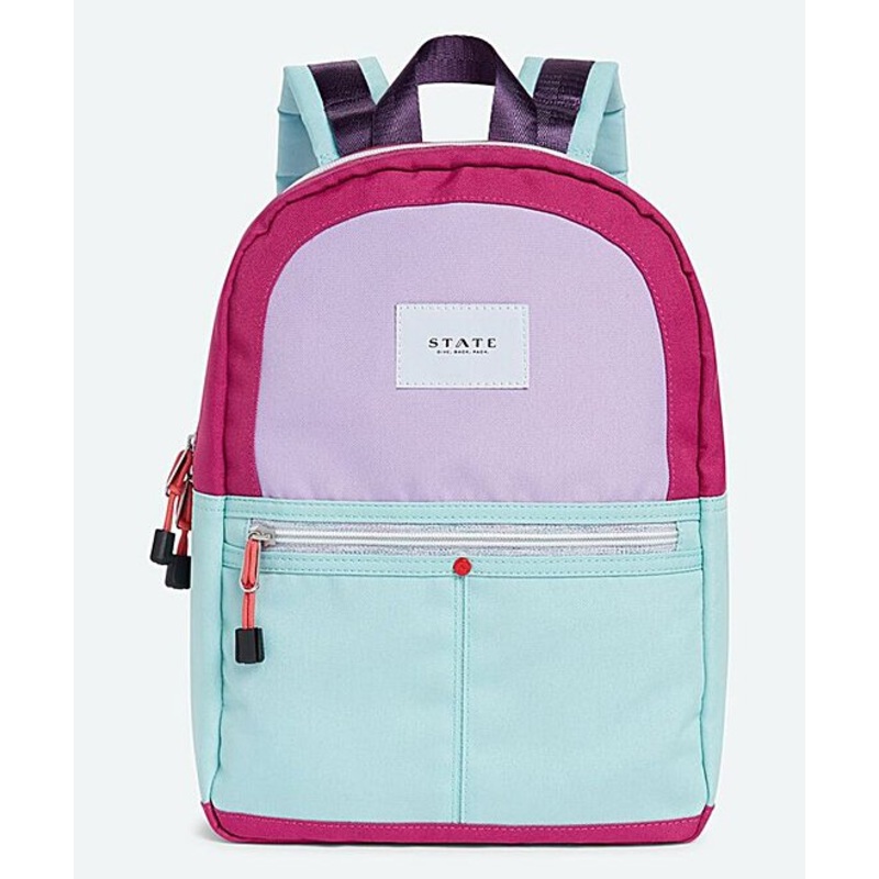 State Bags Mini Kane Kids Backpack- Magenta/Mint