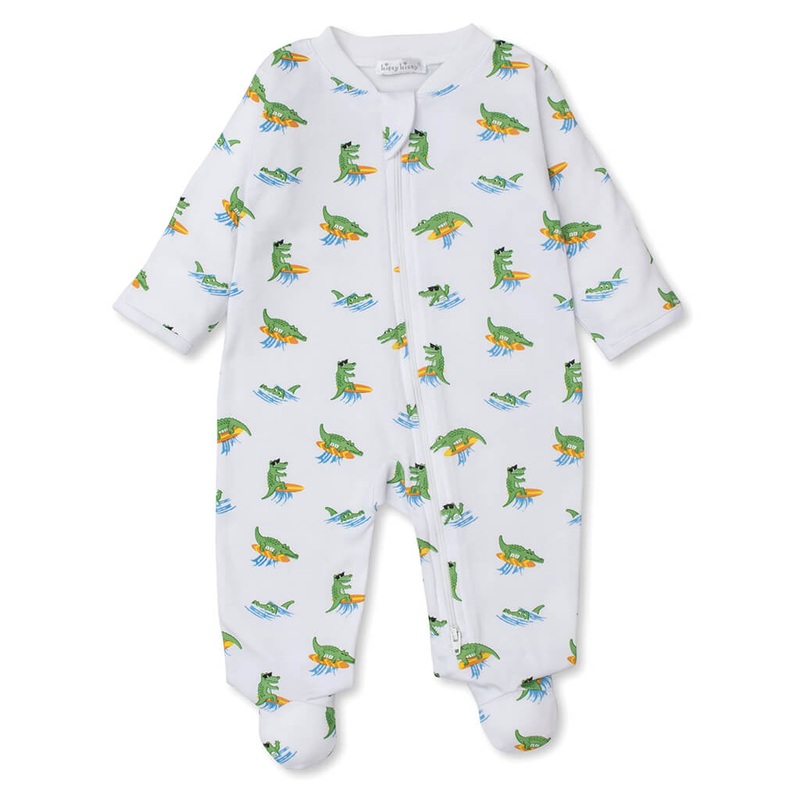 Print Footie Crocodile Capers