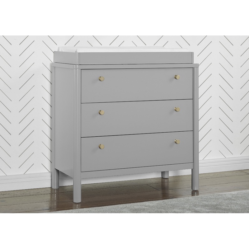 Remy 3 Drawer Dresser with Changing Top