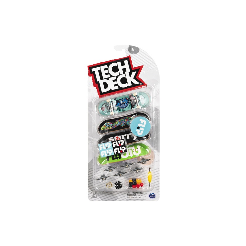 Tech Deck Ultra DLX 4-Pack Flip Fingerboards