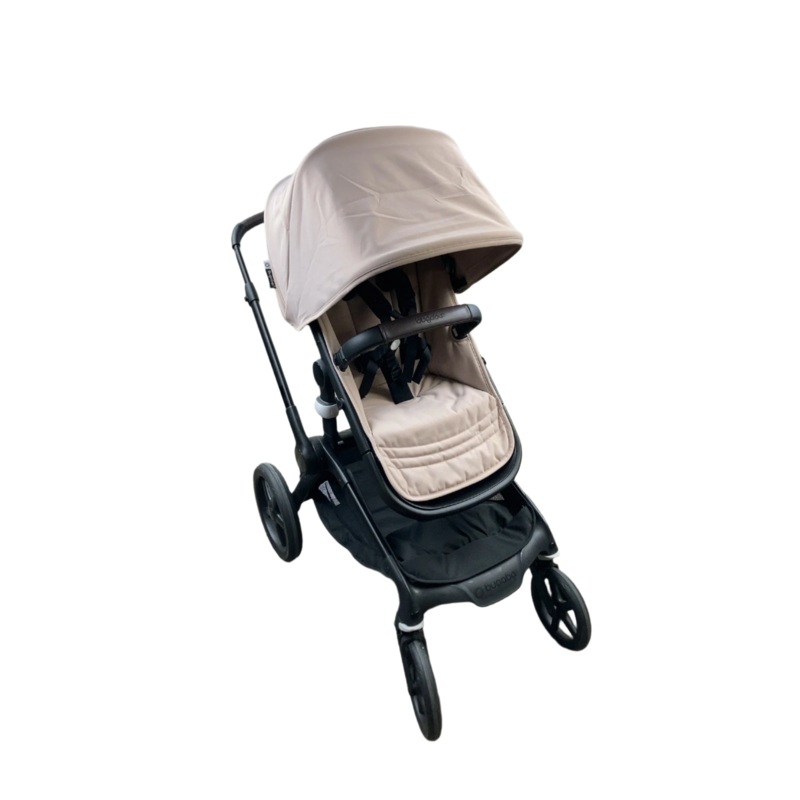 Bugaboo Fox 5 Stroller, 2023, Black Frame, Desert Taupe