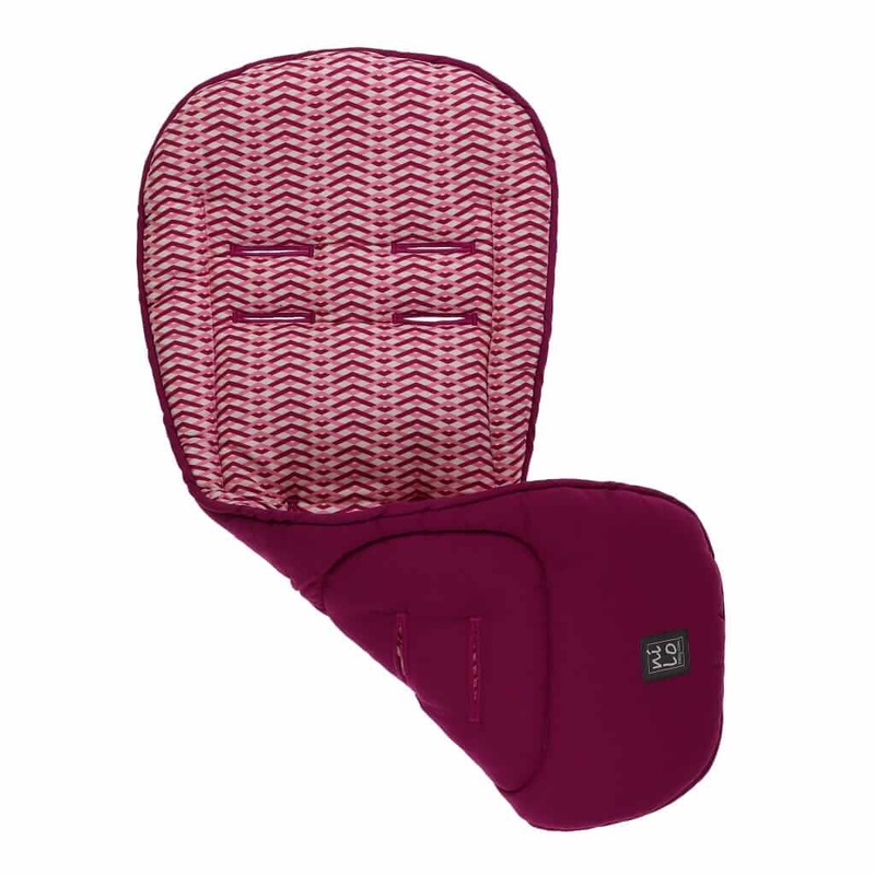 Long Stroller Mat Modern Zig Zag