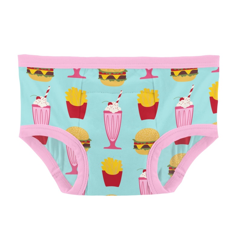 Print Training Pants – Summer Sky Cheeseburger