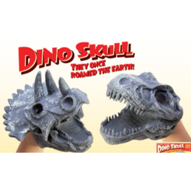 Schylling Dino Skull Hand Puppet