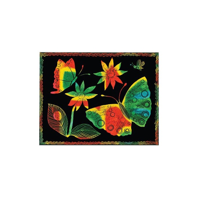 Soft Scratch Multicolor Boards (10 count)