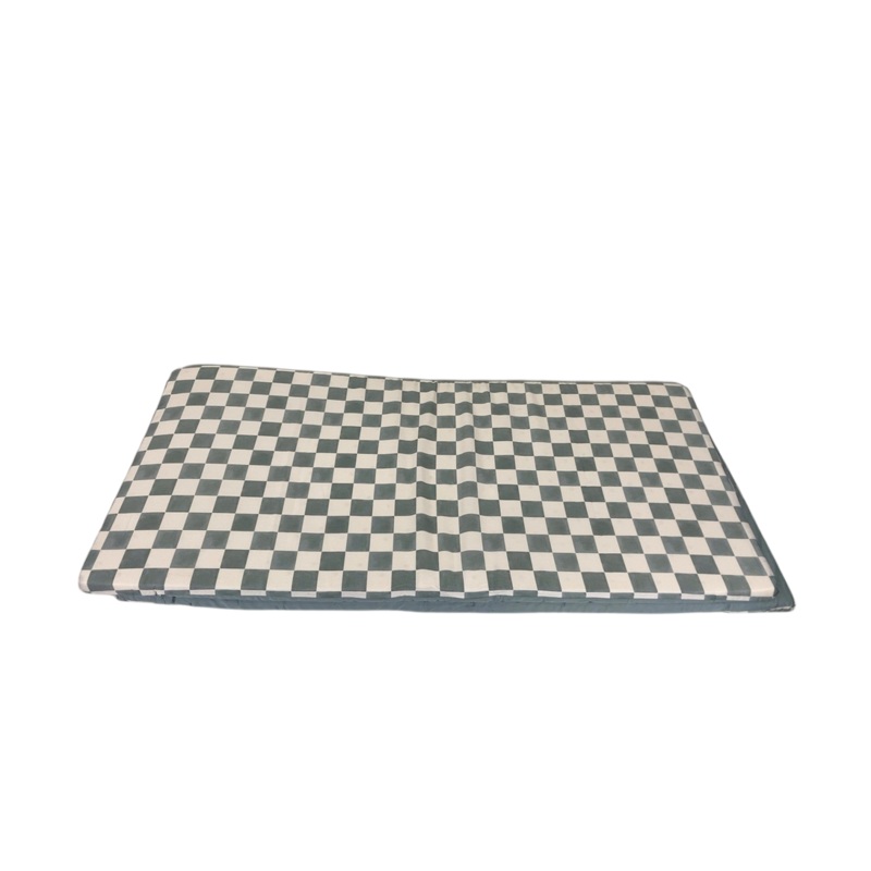 Toki Kids Standard Padded Play Mat 40″ x 40″, Checker Matcha