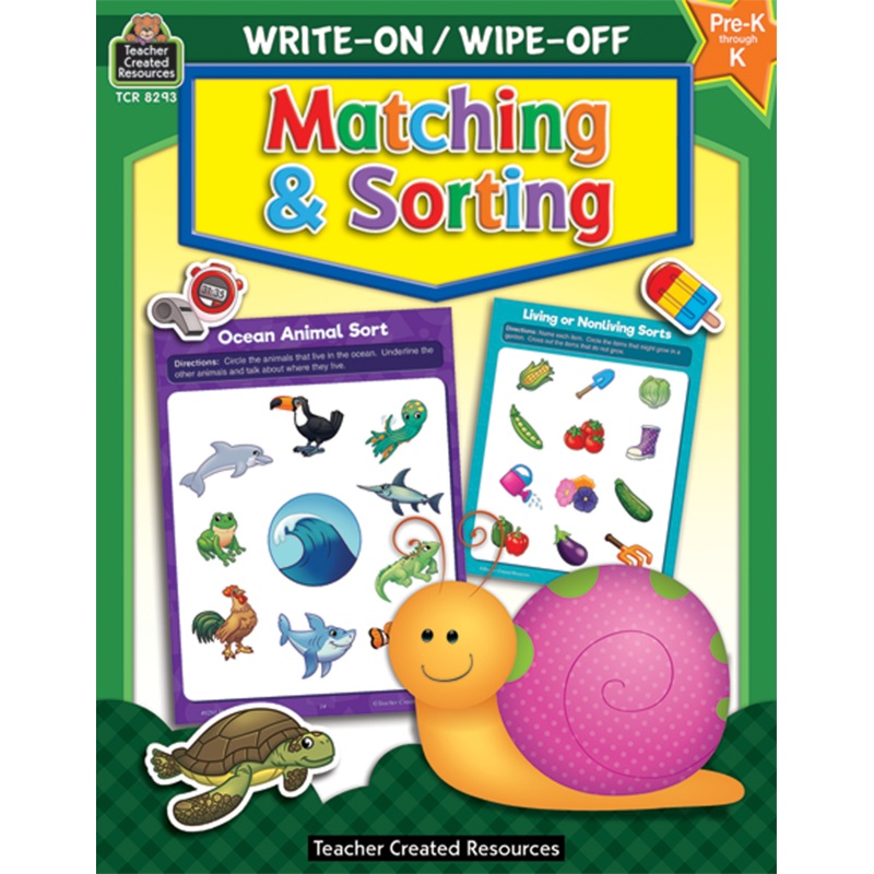 Write-On/Wipe-Off: Matching and Sorting