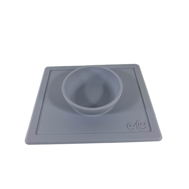 ezpz Happy Bowl, Pewter