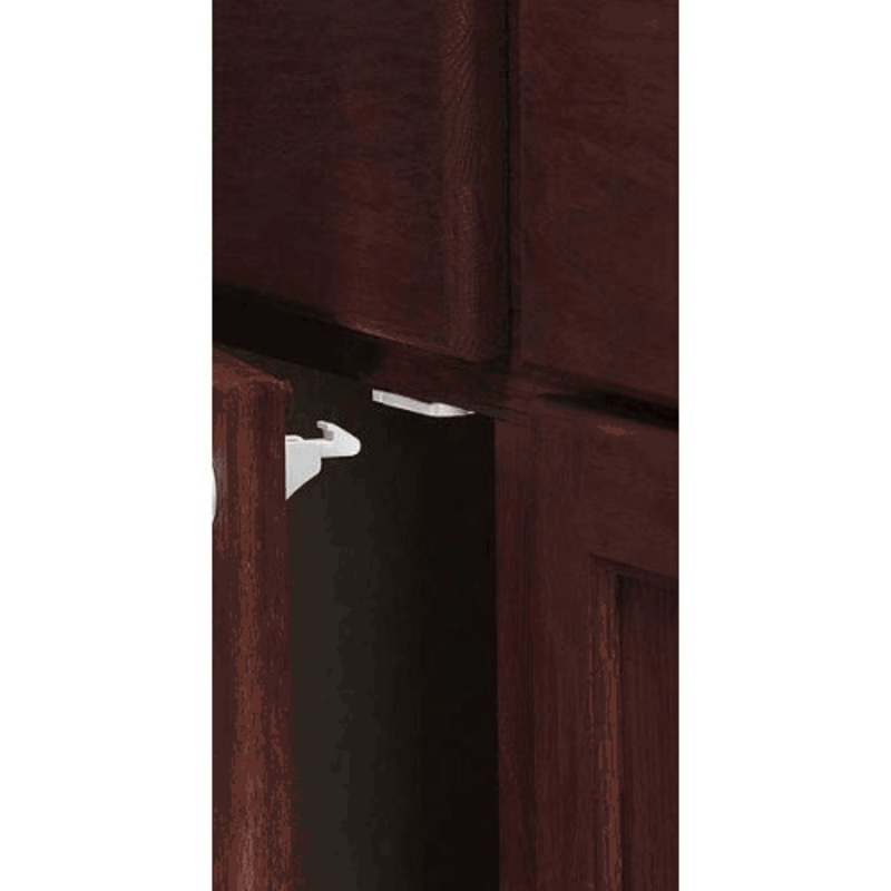 KidCo Adhesive Mount Magnet Cabinet Lock 4 Pack (Locks Only)