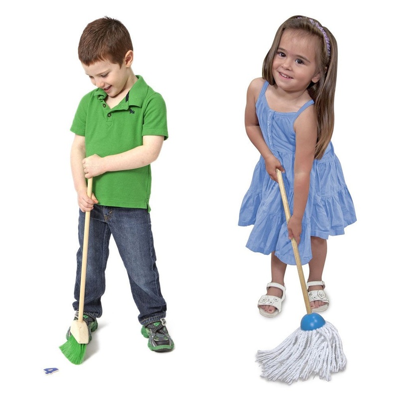 Let’s Play House! Dust, Sweep & Mop