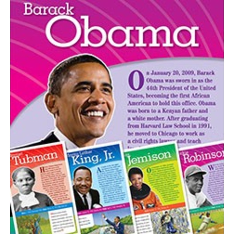 Notable African Americans Bulletin Board Set