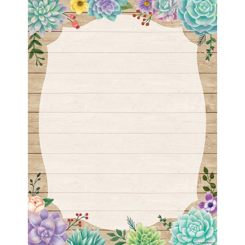 Rustic Bloom Blank Chart(C)