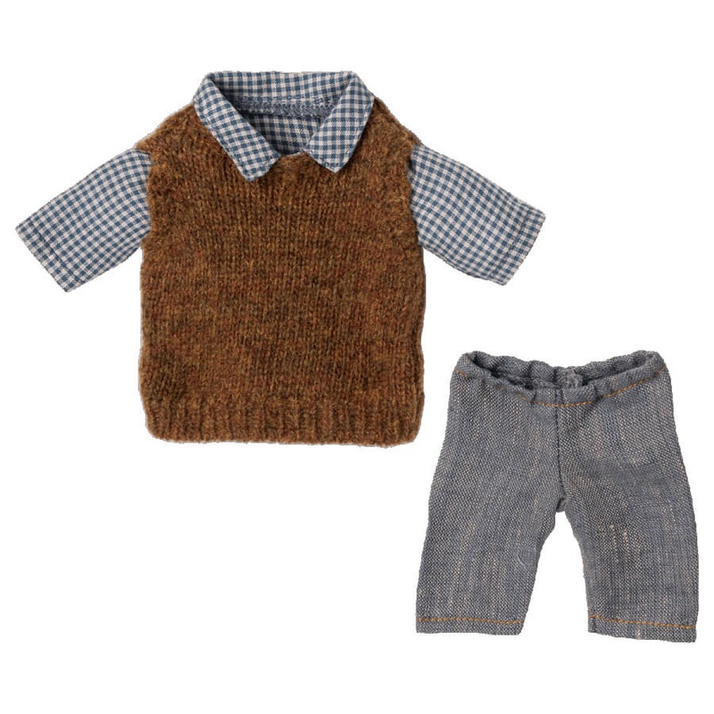 Shirt Slipover and Pants for Teddy Dad