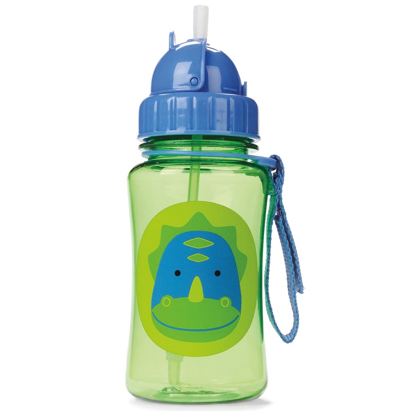 Skip Hop Zoo Straw Bottle – Dinosaur