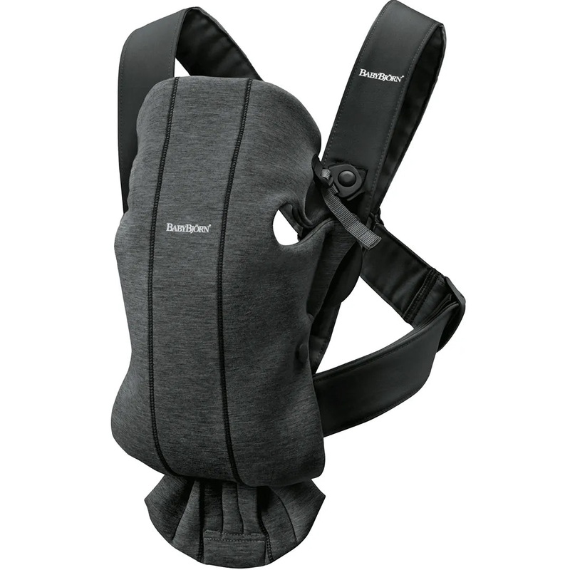 Baby Carrier Mini – Charcoal Gray 3D Jersey