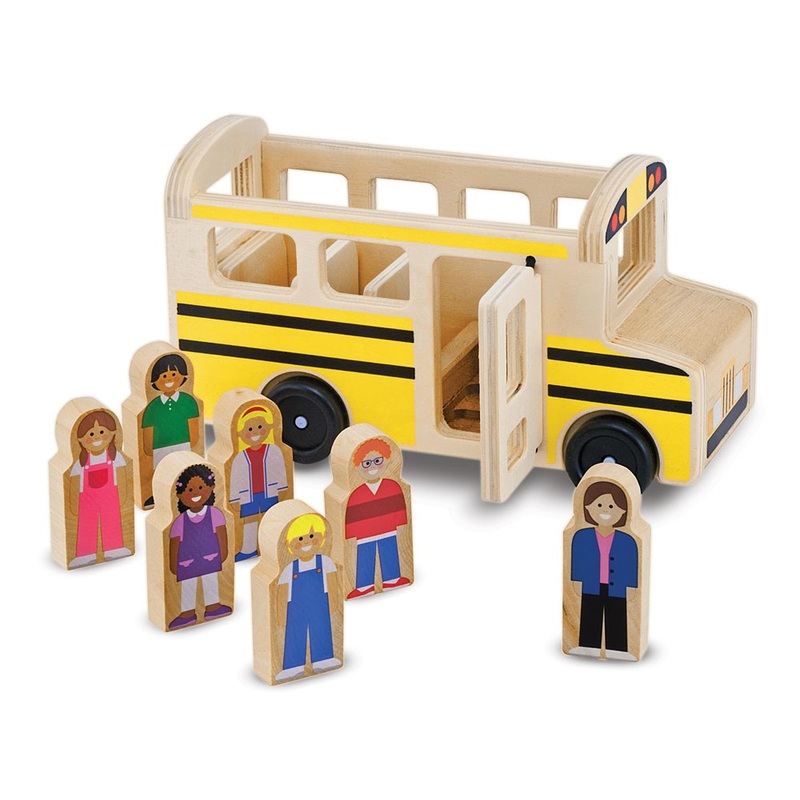 Classic Wooden School Bus