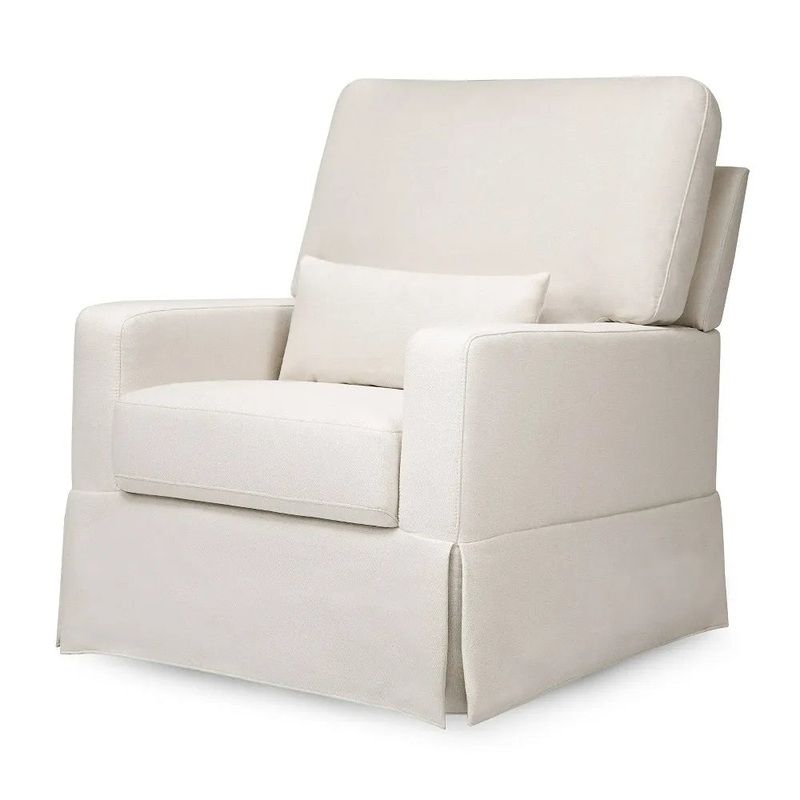Crawford Pillowback Comfort Swivel Glider – Performance Cream